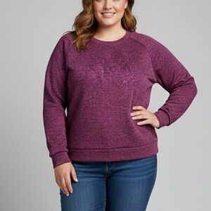 PM Athletic Fuchsia Fleece Lined Sweatshirt XL